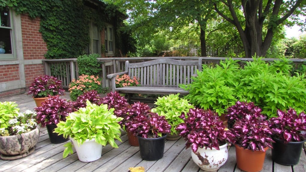 vibrant foliage for gardens