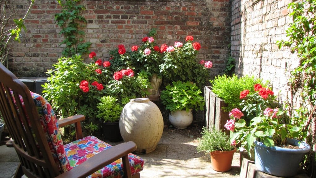 vibrant low maintenance container flowers