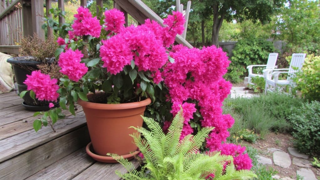 vibrant tropical garden transformation