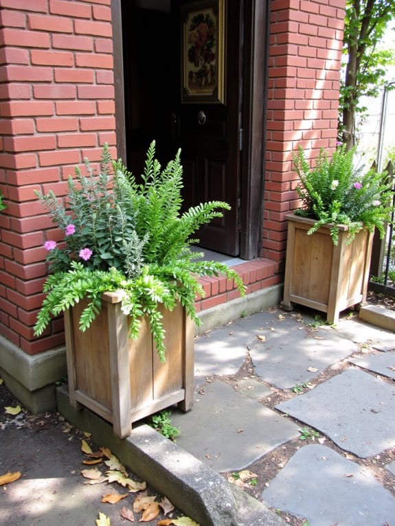 warmth and texture outdoors