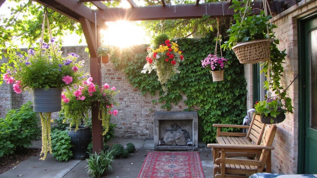 whimsical hanging garden decor