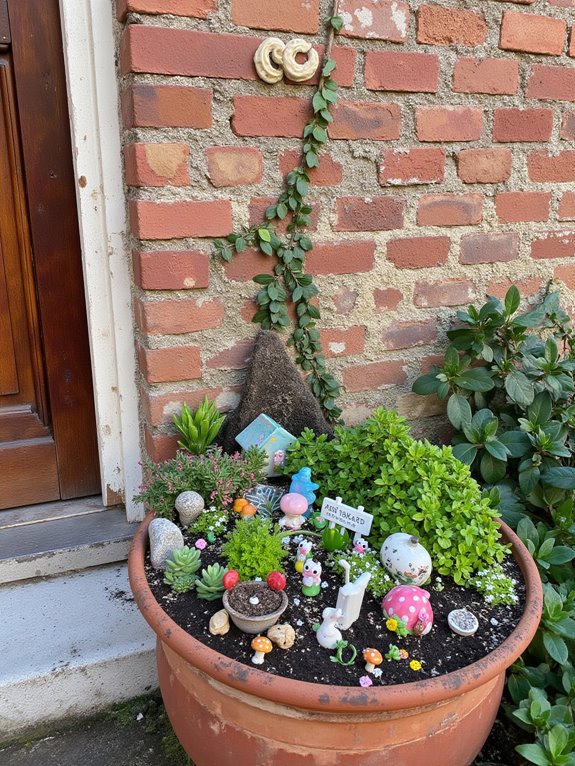 whimsical miniature fairy gardens