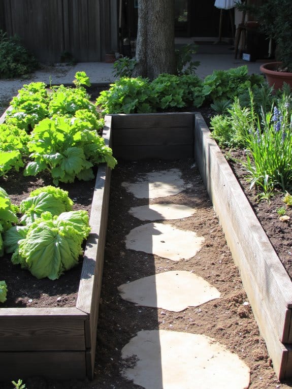 accessible u shaped garden design