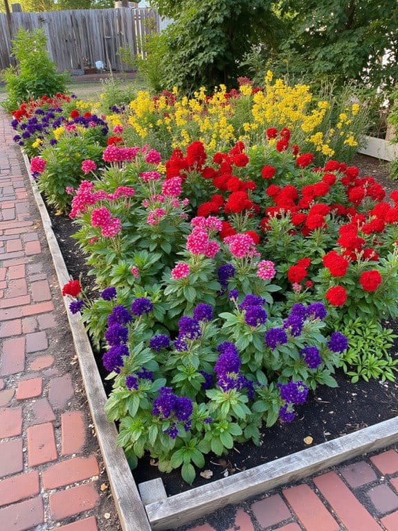 bold flower color combinations