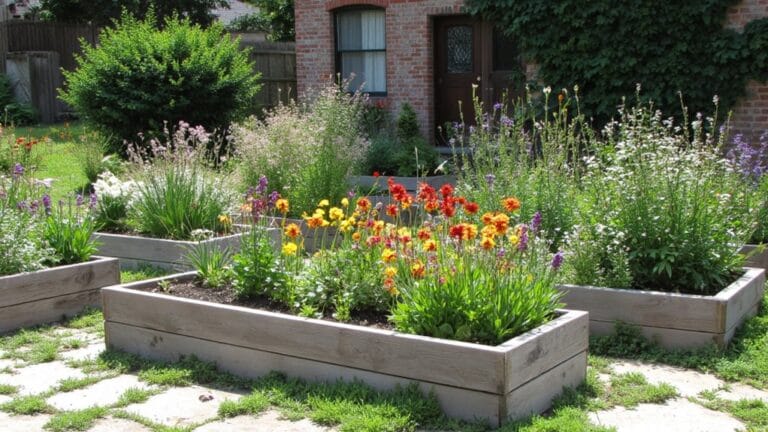 bold garden bed ideas