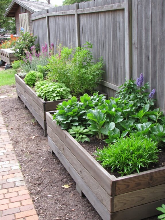 budget friendly garden bed ideas