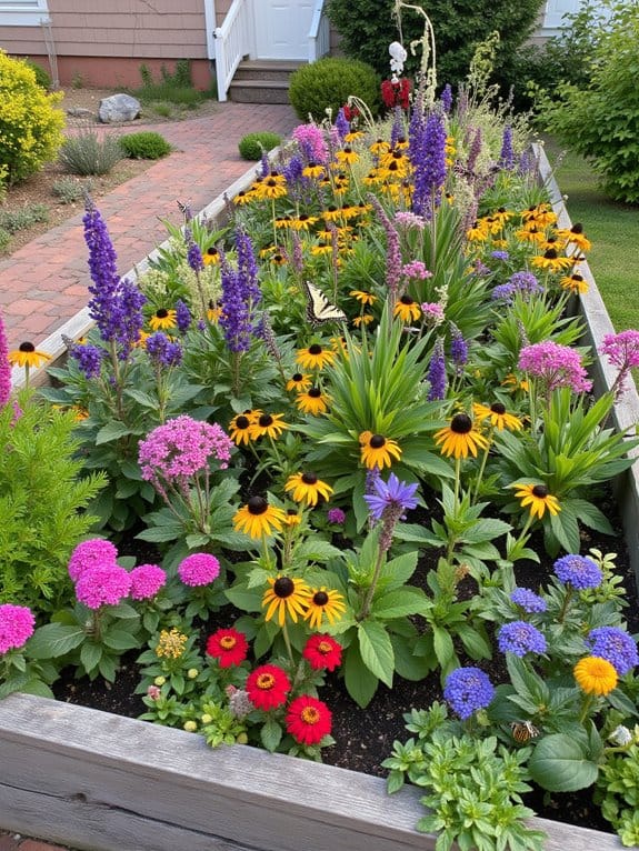 butterfly garden wildflower selections