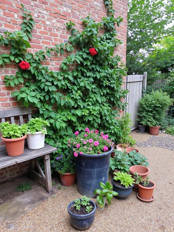 cohesive planter arrangement strategy