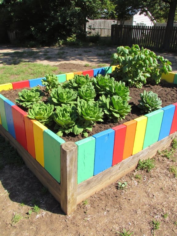 colorful garden edging benefits