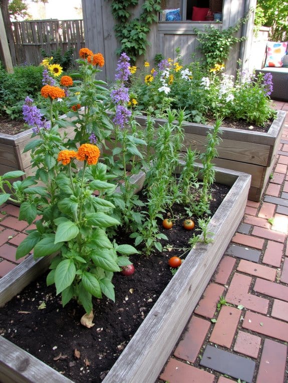 colorful garden integration strategy