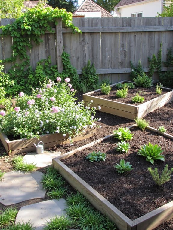 comfortable organized gardening experience