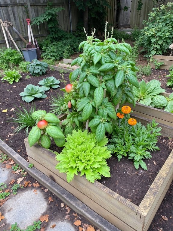 companion planting boosts productivity