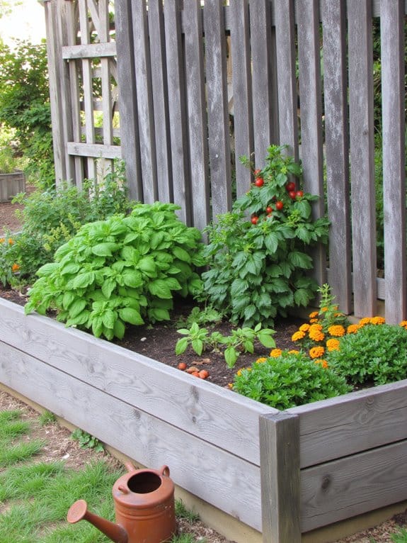 companion planting enhances growth