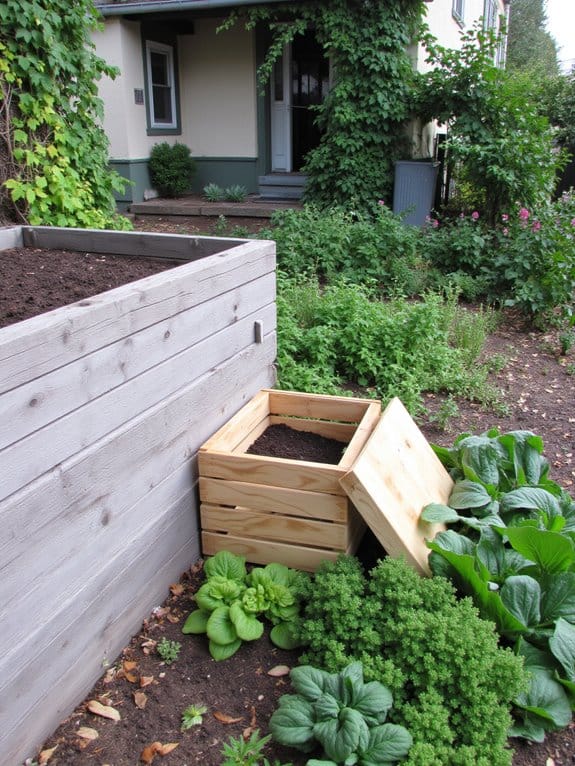 compost bin for gardening