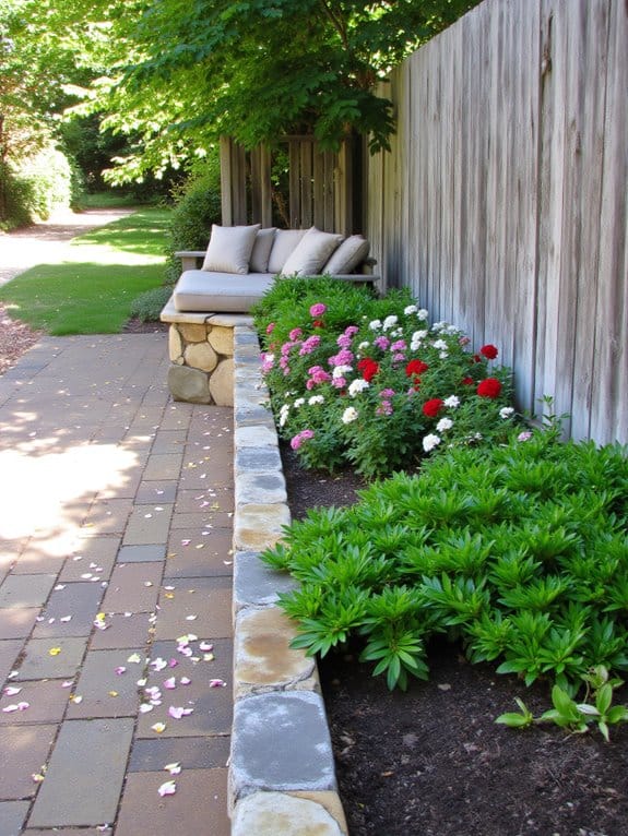 cozy garden relaxation nook