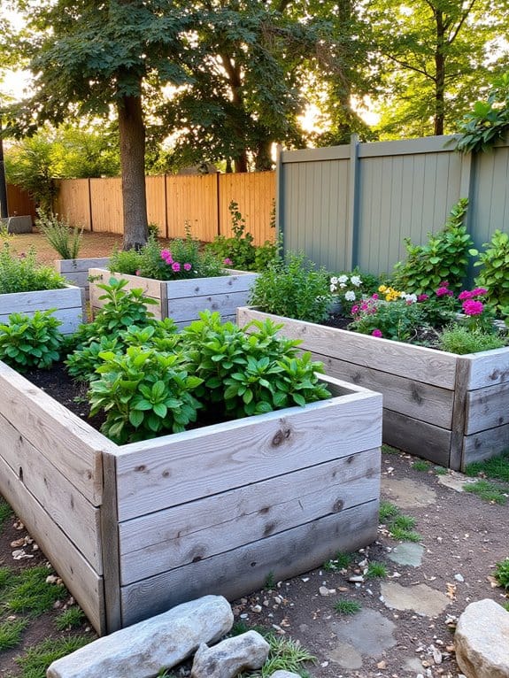 cozy rustic garden aesthetics