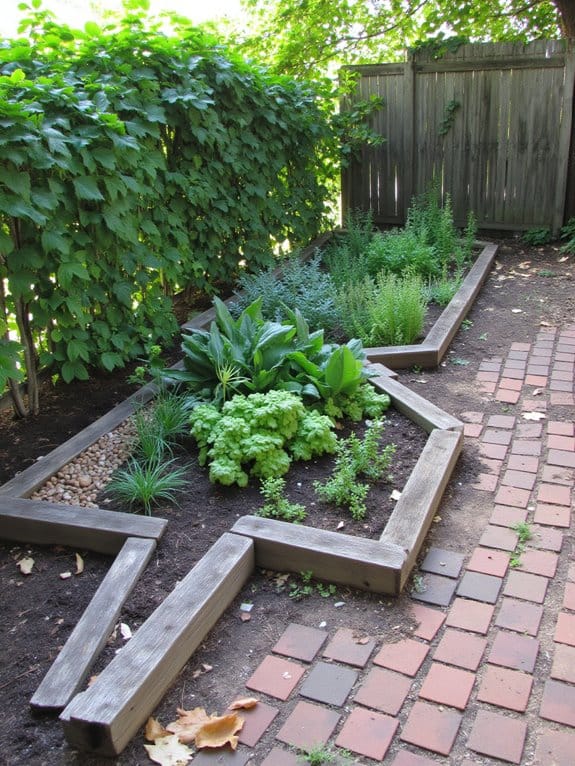 creative garden edging ideas