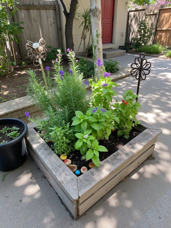 creative garden planter enhancements