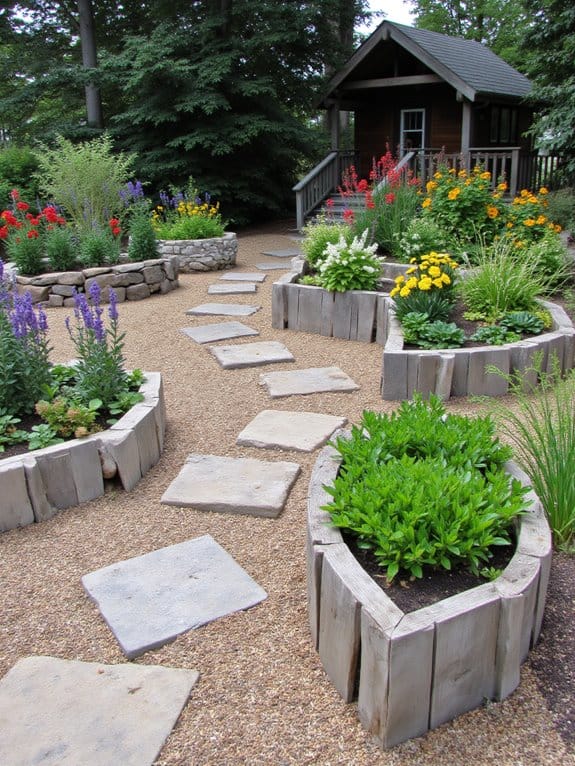 creative garden shape ideas