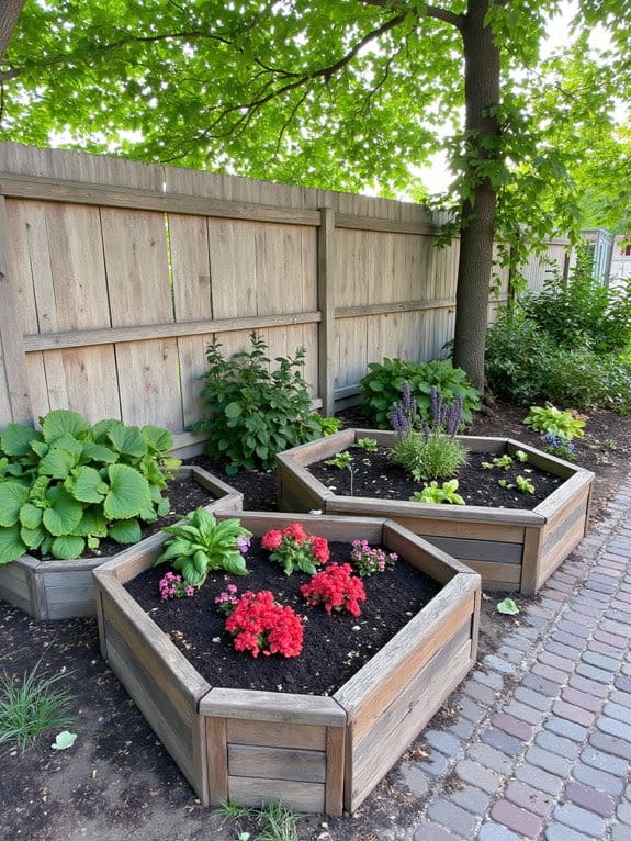 creative raised garden designs