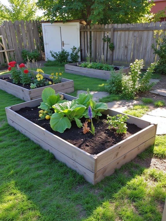customizable raised garden beds