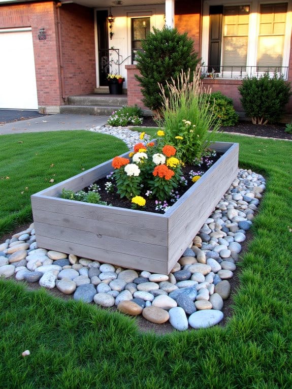 decorative borders enhance gardens