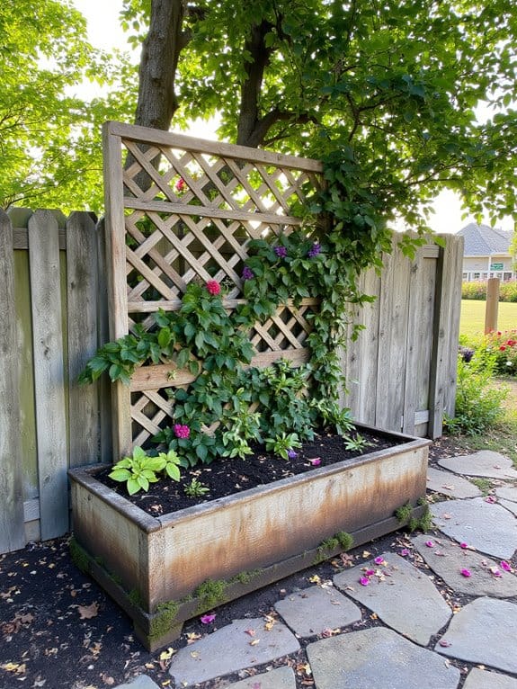 decorative trellis for climbing