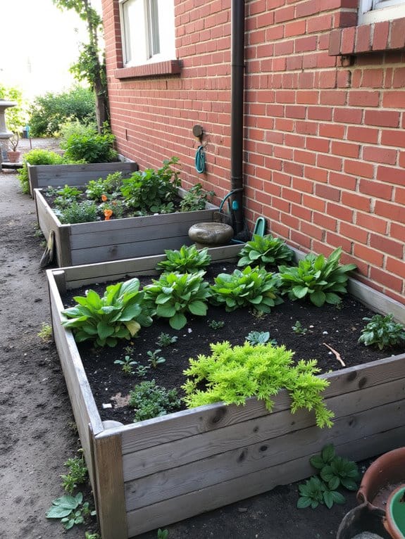 diy planter boxes irrigation