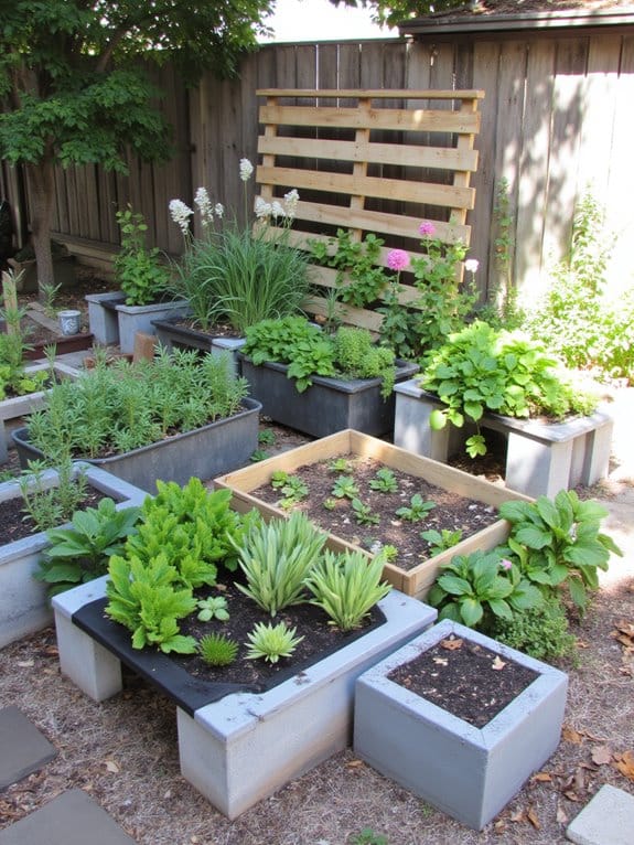 diy planters from reclaimed materials