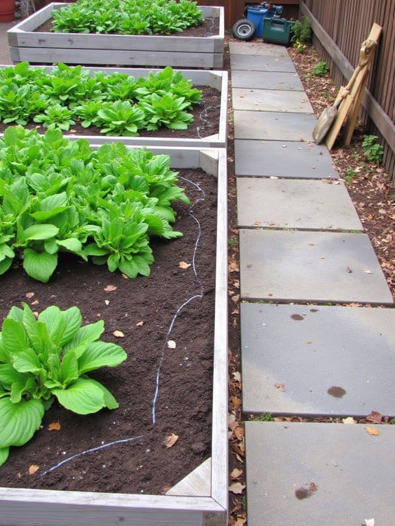 efficient watering for gardens