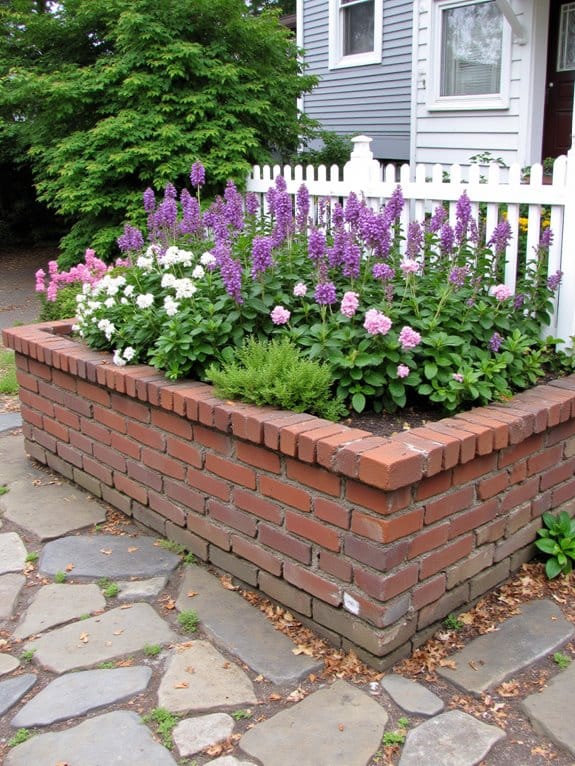elegant durable flower beds