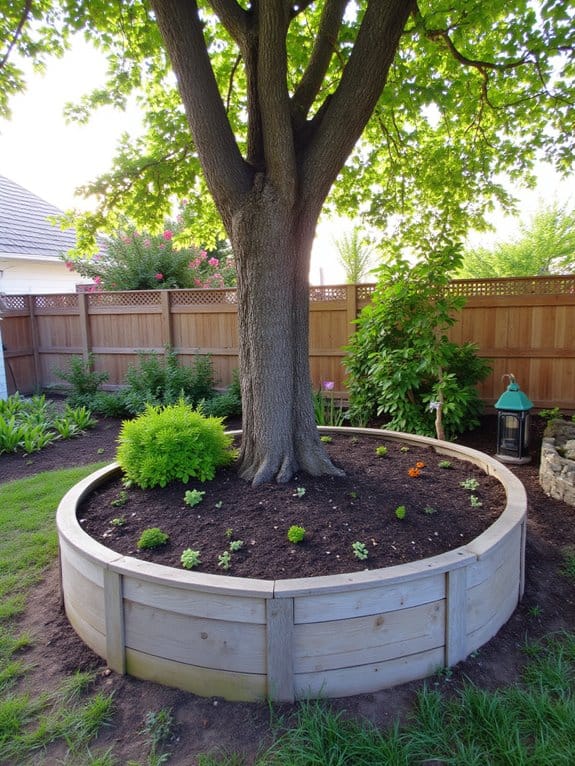 elevated frames for root protection