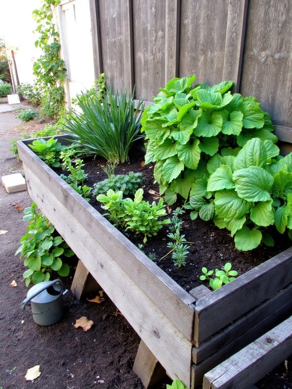 elevated garden bed benefits