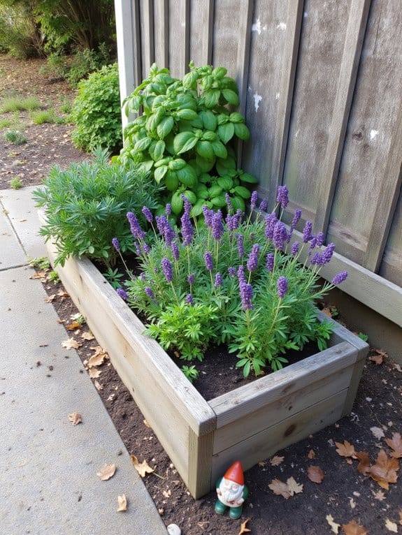 elevated herb garden benefits