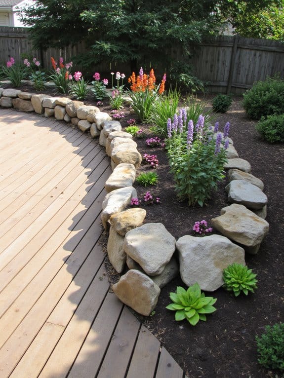 enhance raised flower beds