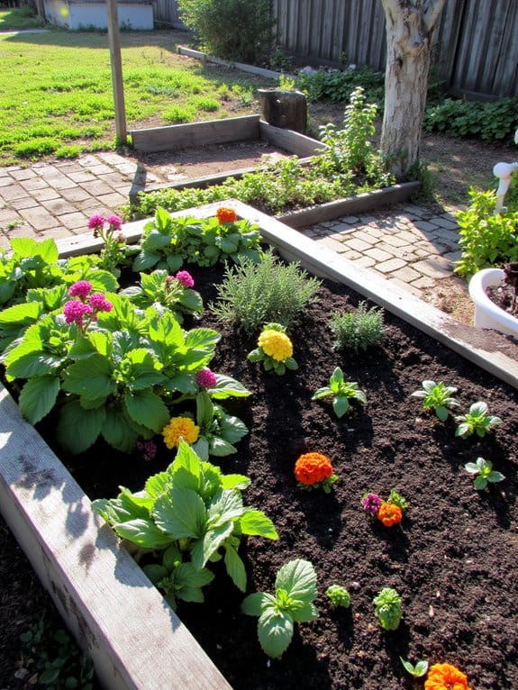 flavorful edible flowers garden