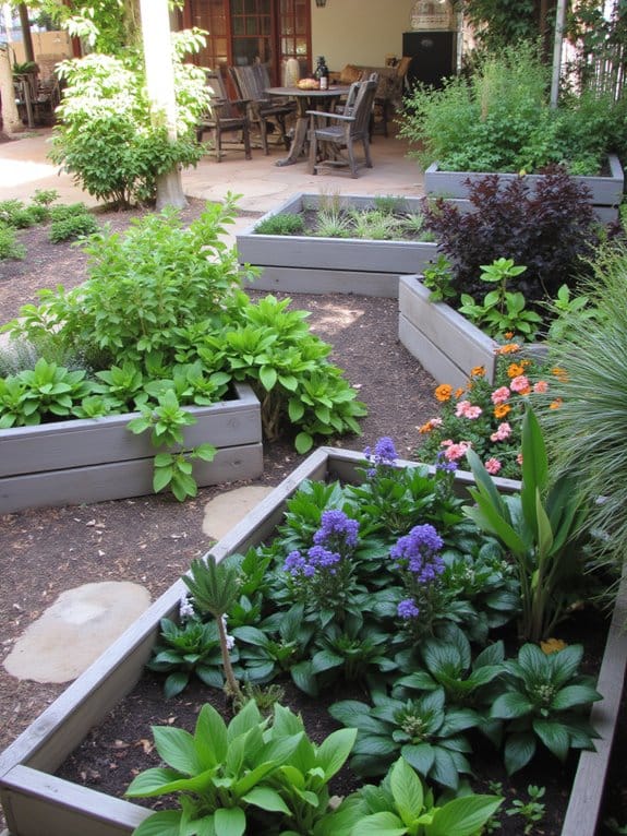 flexible garden bed designs