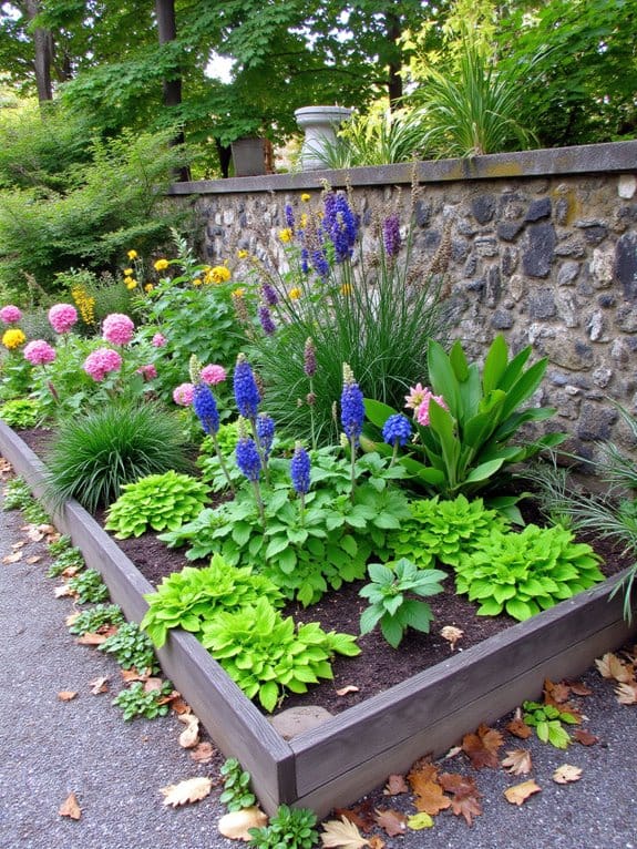 foliage enhances flower arrangements