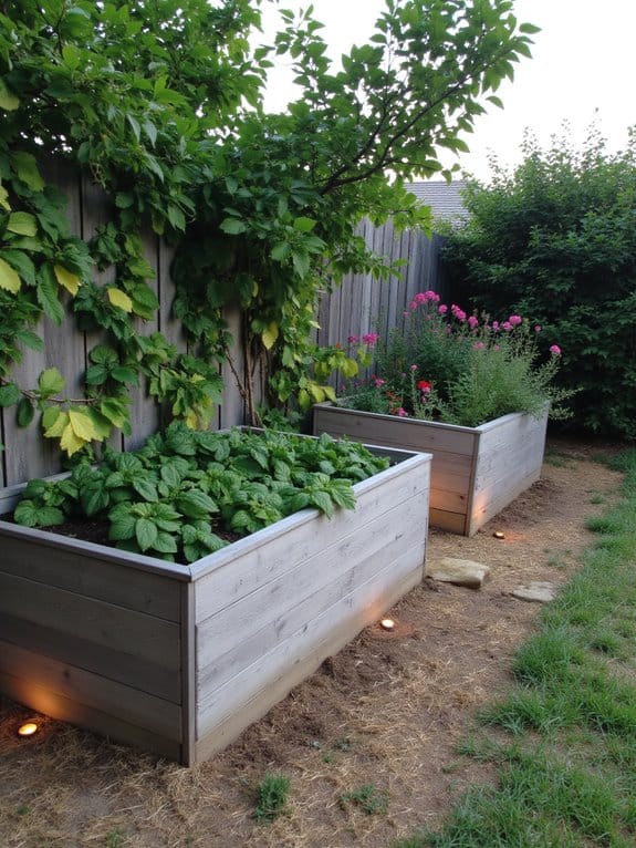 garden lighting enhances beauty