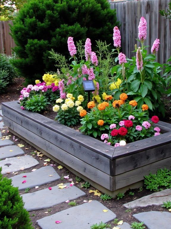 garden lighting enhances charm