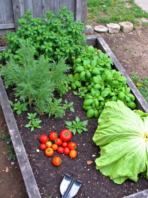 herb and vegetable synergy