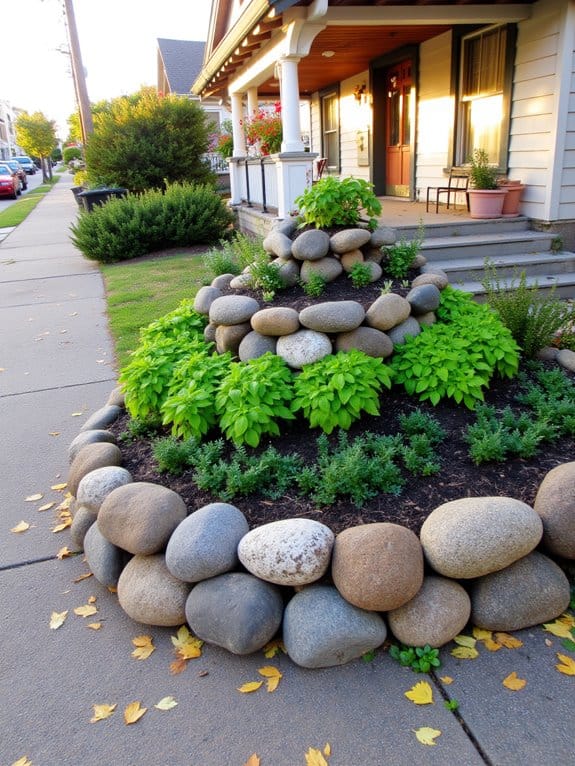 herb spiral garden design