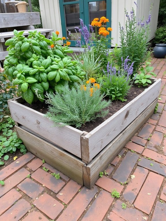 herbs and flowers harmony