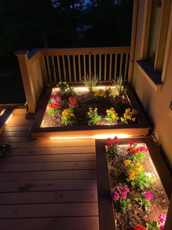 illuminate flower beds beautifully