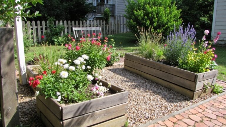 inspiring raised flower gardens