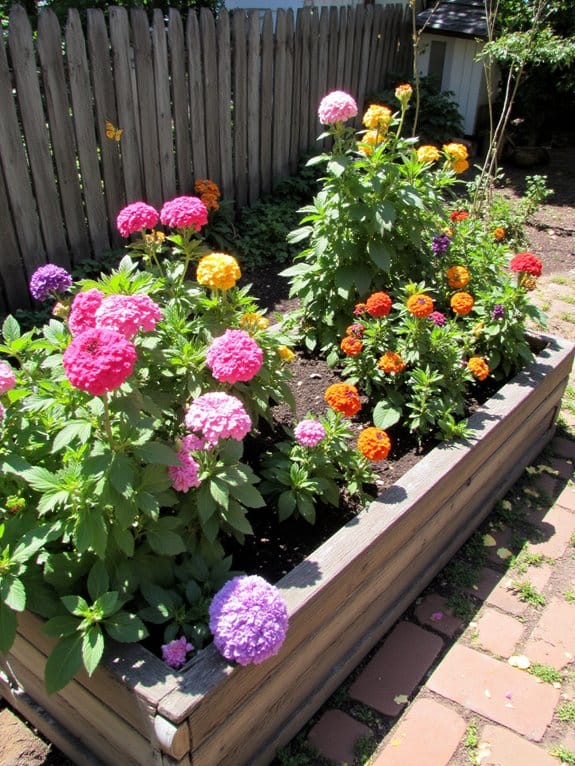 instant color with annuals