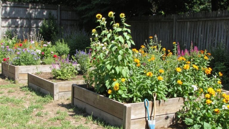 lush raised bed gardens