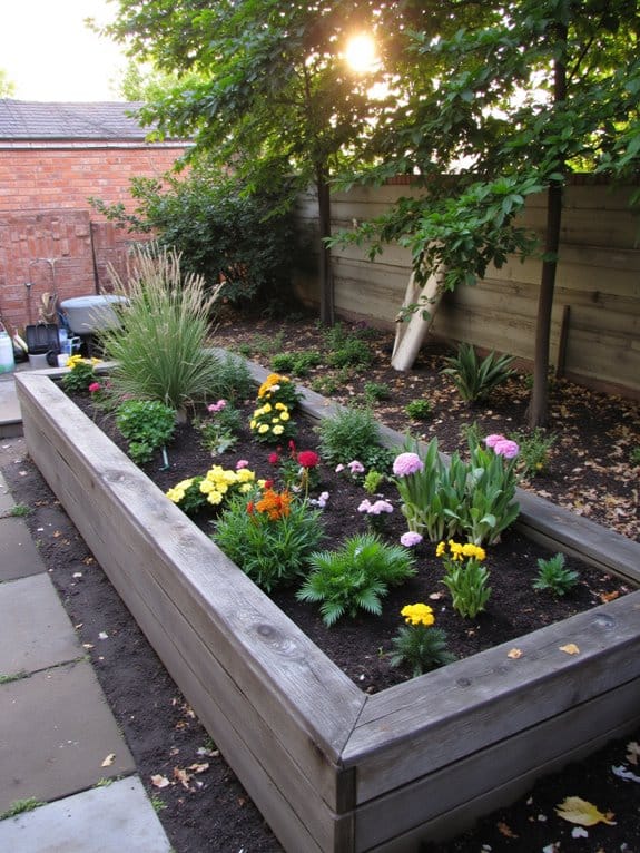 magical nighttime garden ambiance