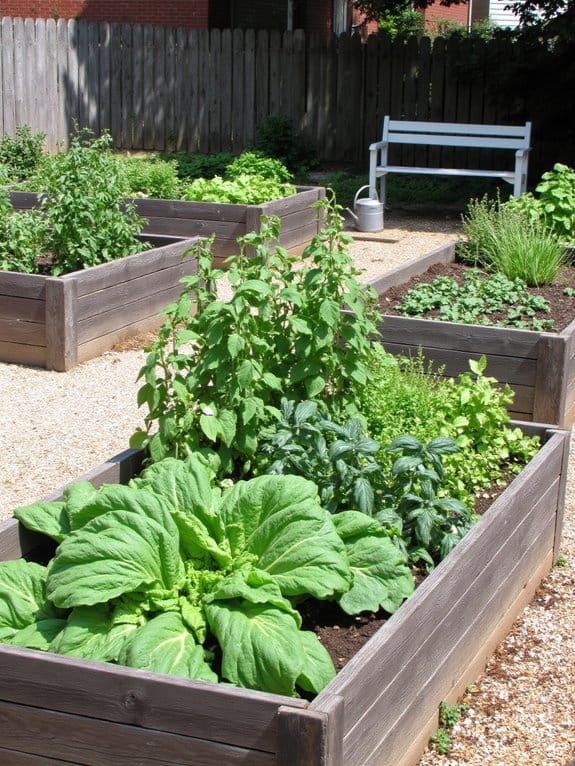 maintain healthy vegetable garden