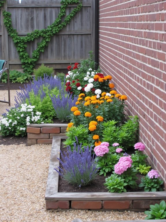 maximize garden corner aesthetics